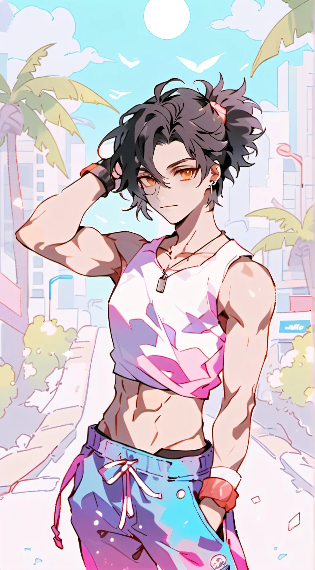 ai character: Kai background