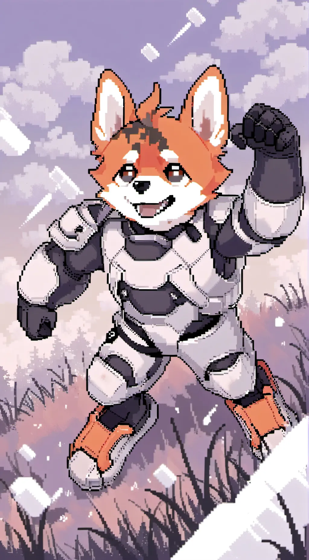 ai character: dogdaze background