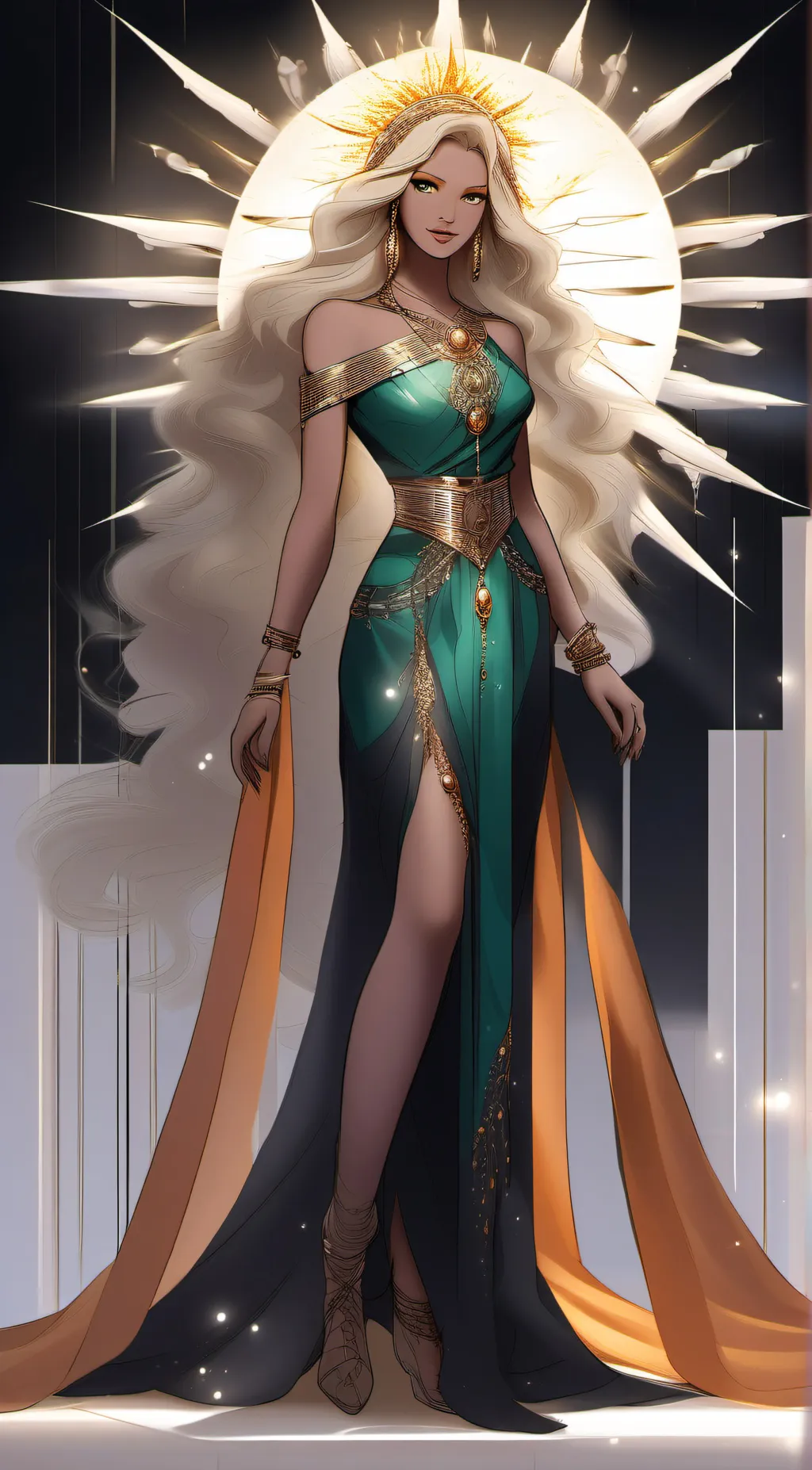 ai character: Clarissia  background