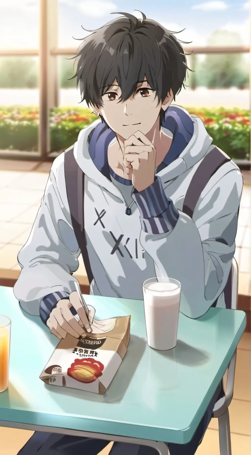 ai character: Ethan background