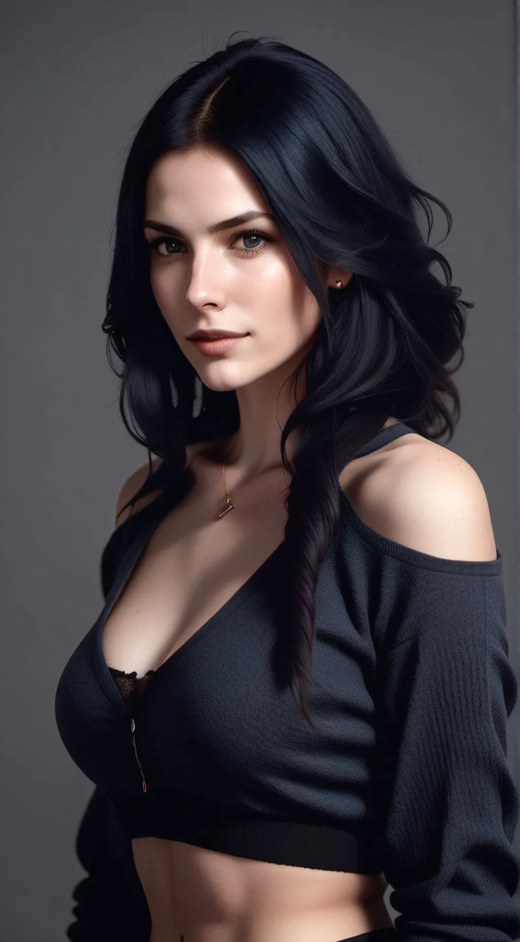 ai character: Amber background