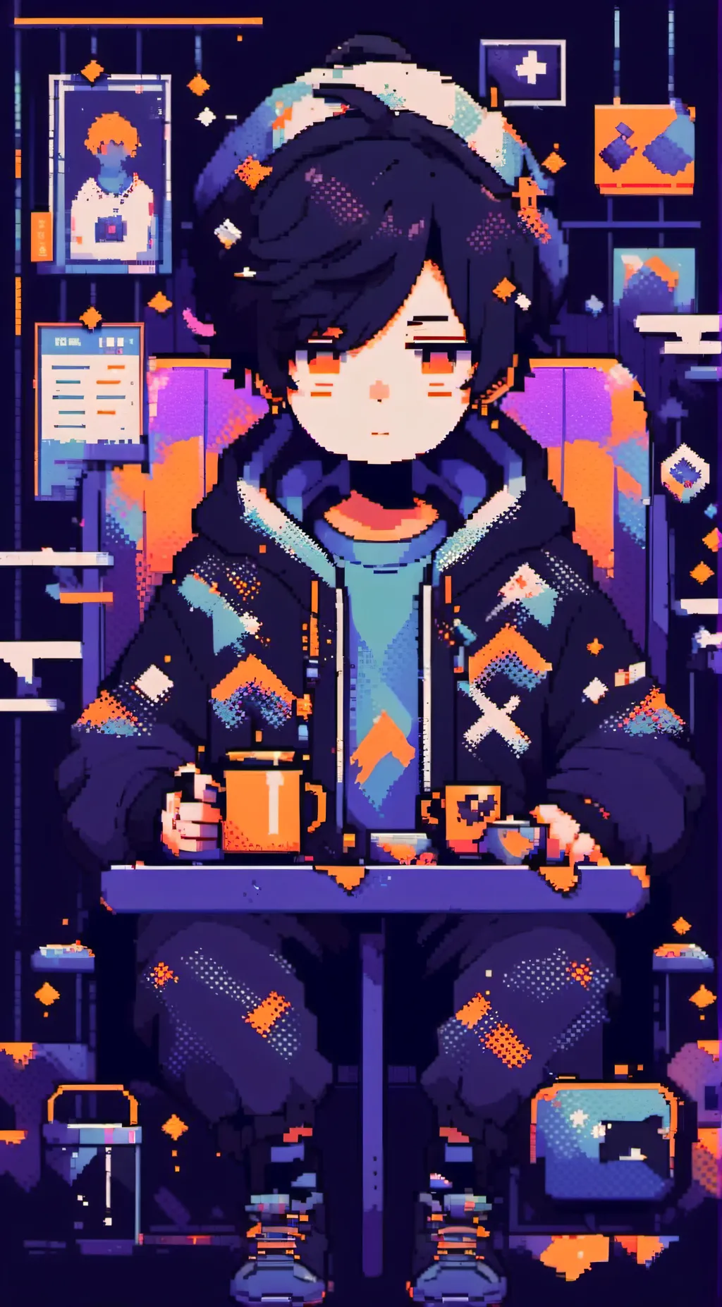 ai character: alex background