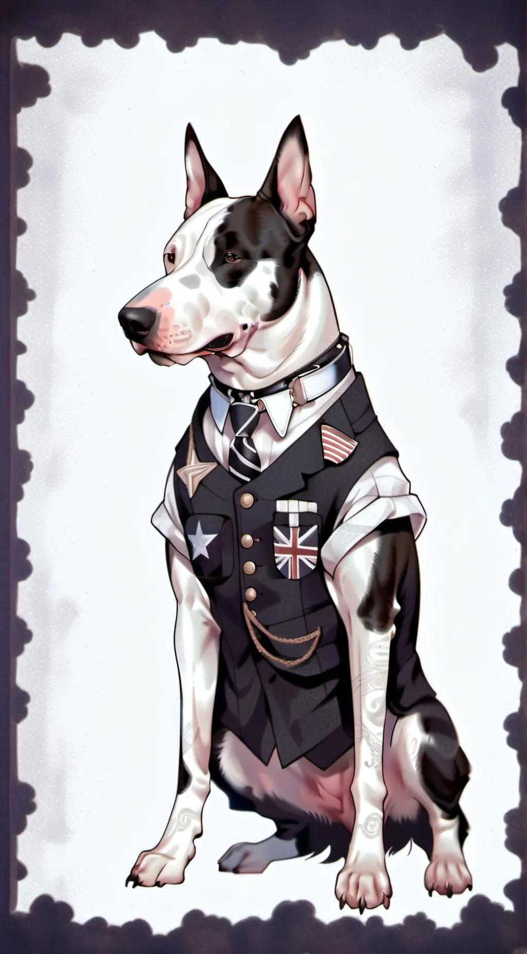 ai character: 《s.g.t. stubby》 background