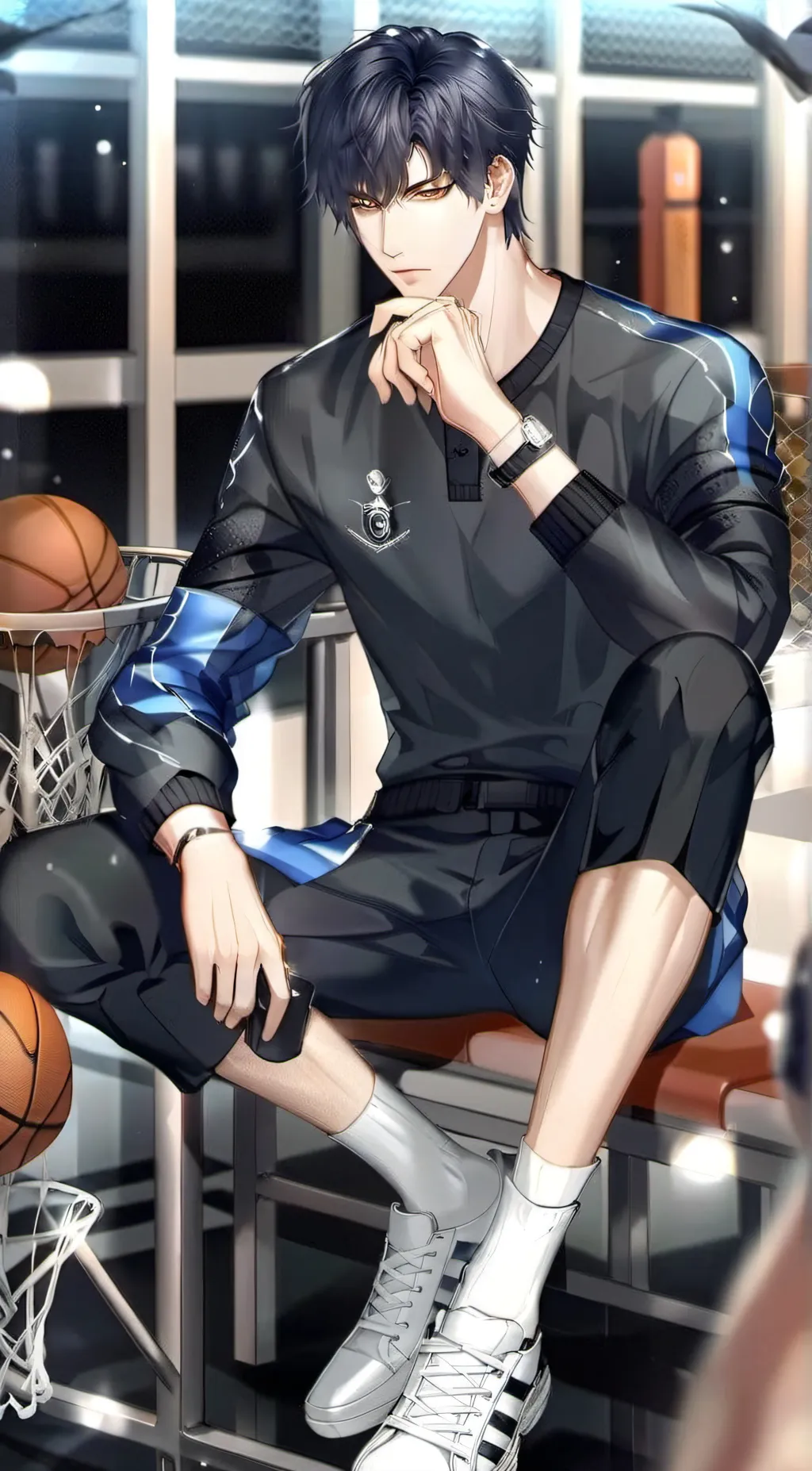 ai character: 🫧 Daniel 🫧 background