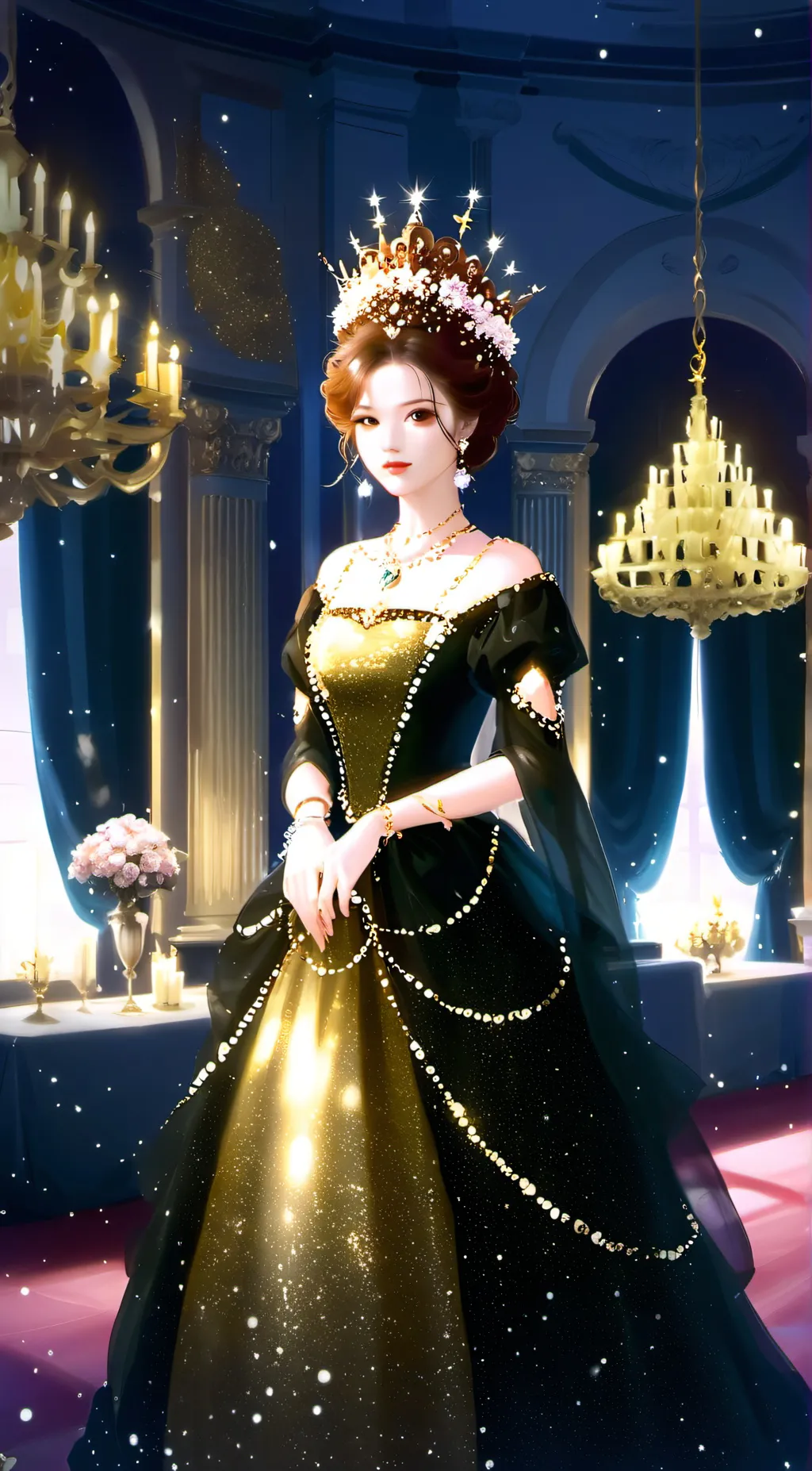 ai character: Audrey  background