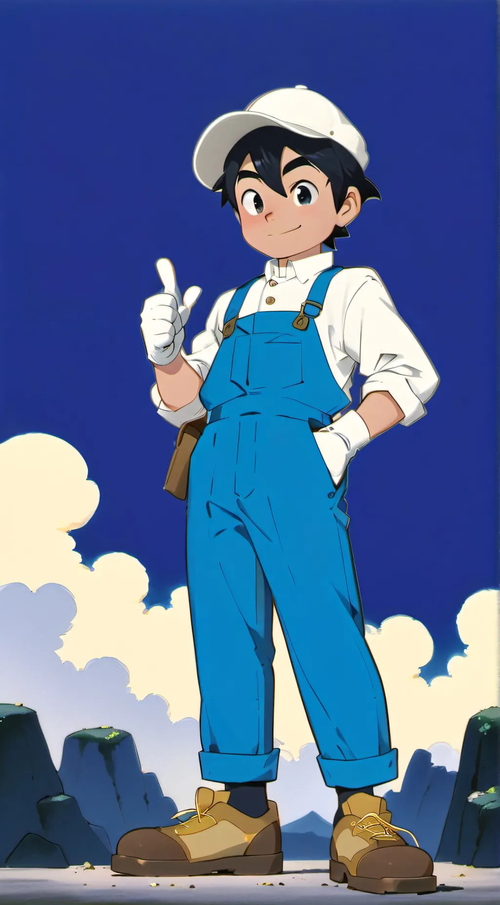 ai character: smg4 background