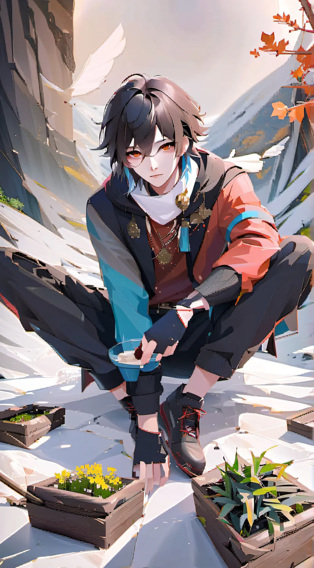 ai character: Mike  background