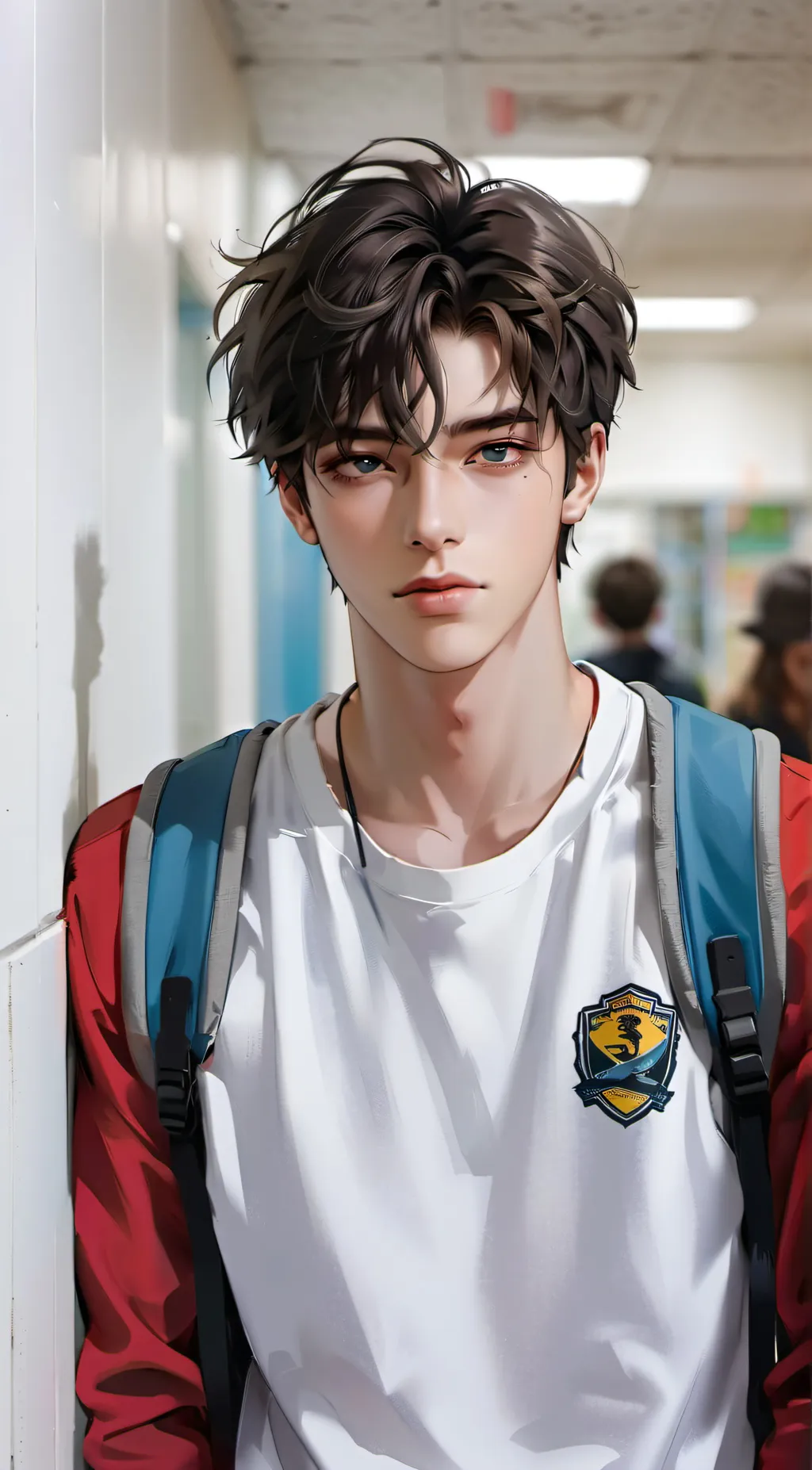 ai character: Mark background