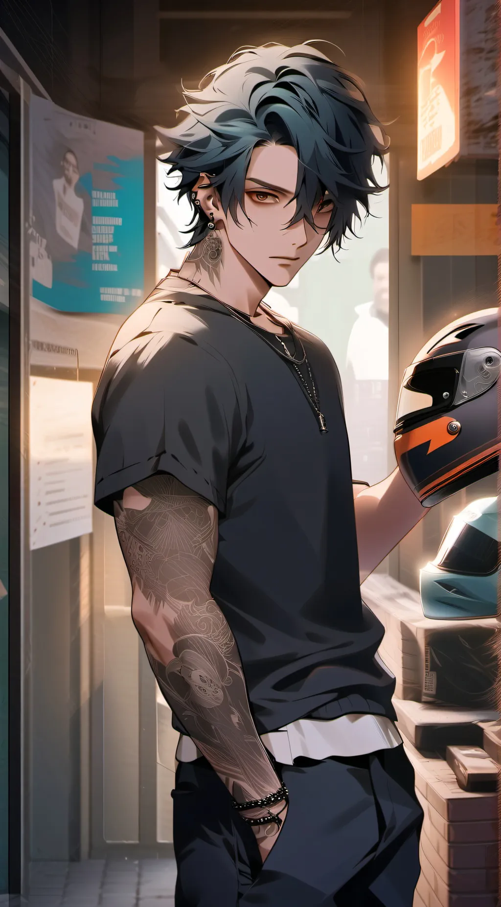 ai character: Nathan background