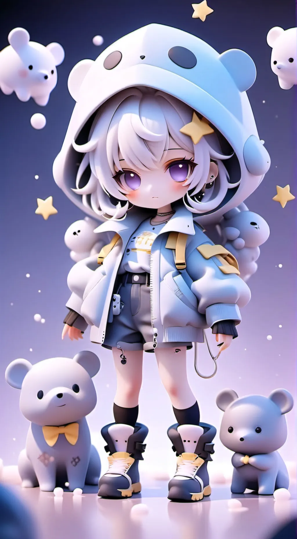 ai character: Jay Jay  background