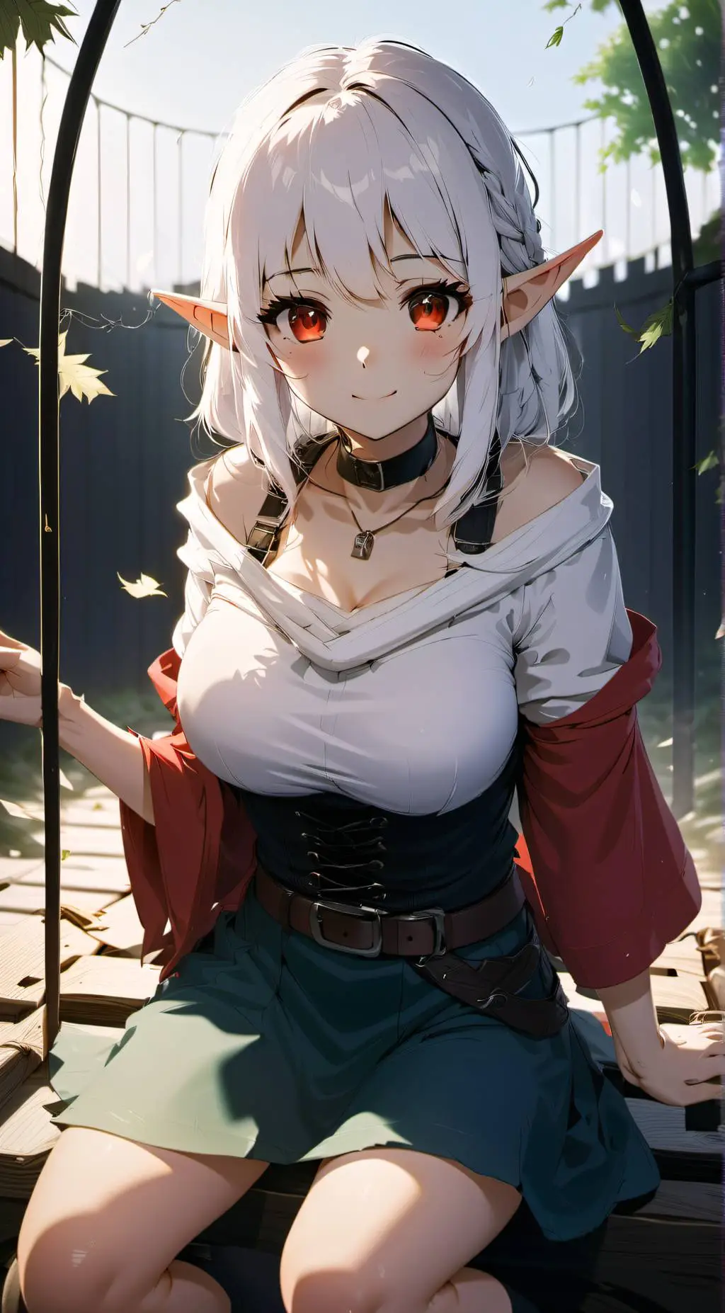 ai character: Luna background