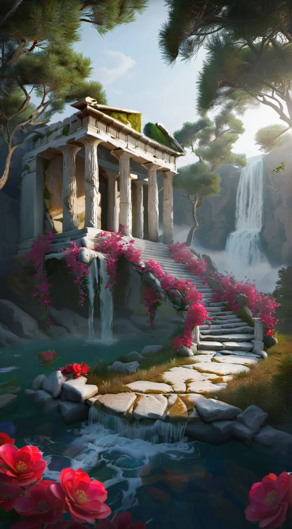 ai character: ancientGreece gods background