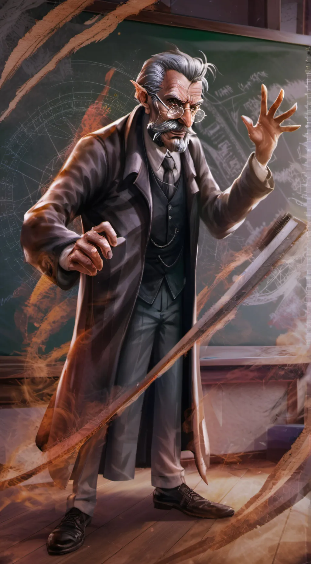 ai character: Mr. D background