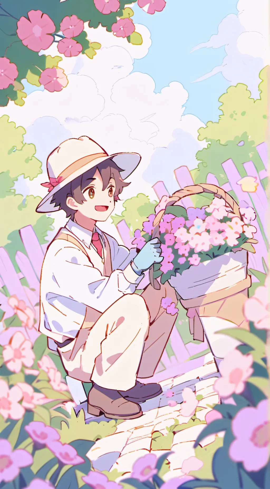 ai character: leo background