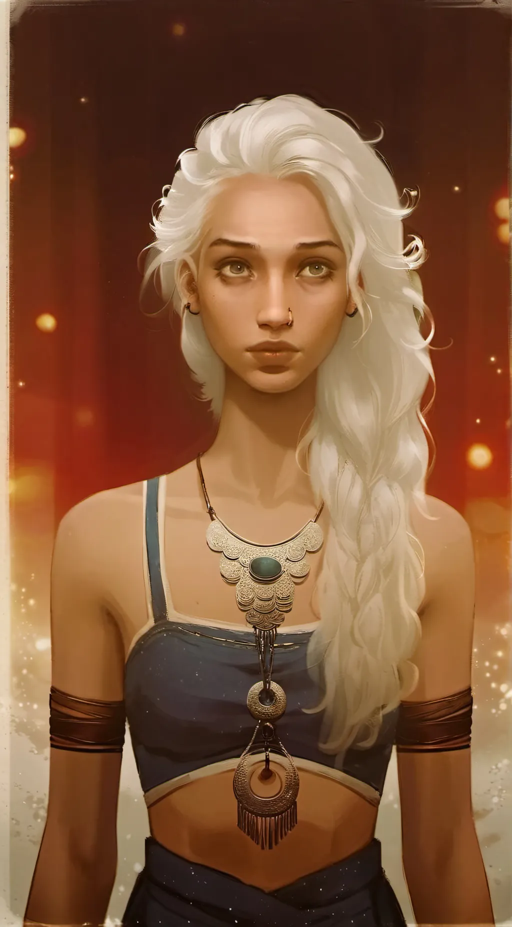 ai character: luna background