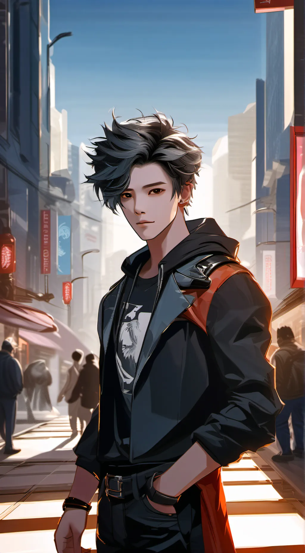 ai character: fabio background