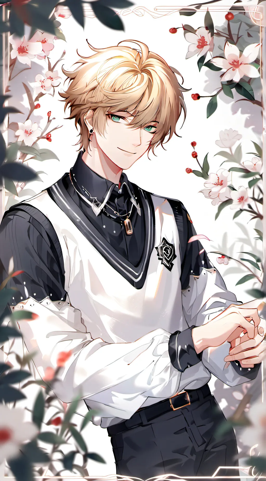 ai character: Oliver background