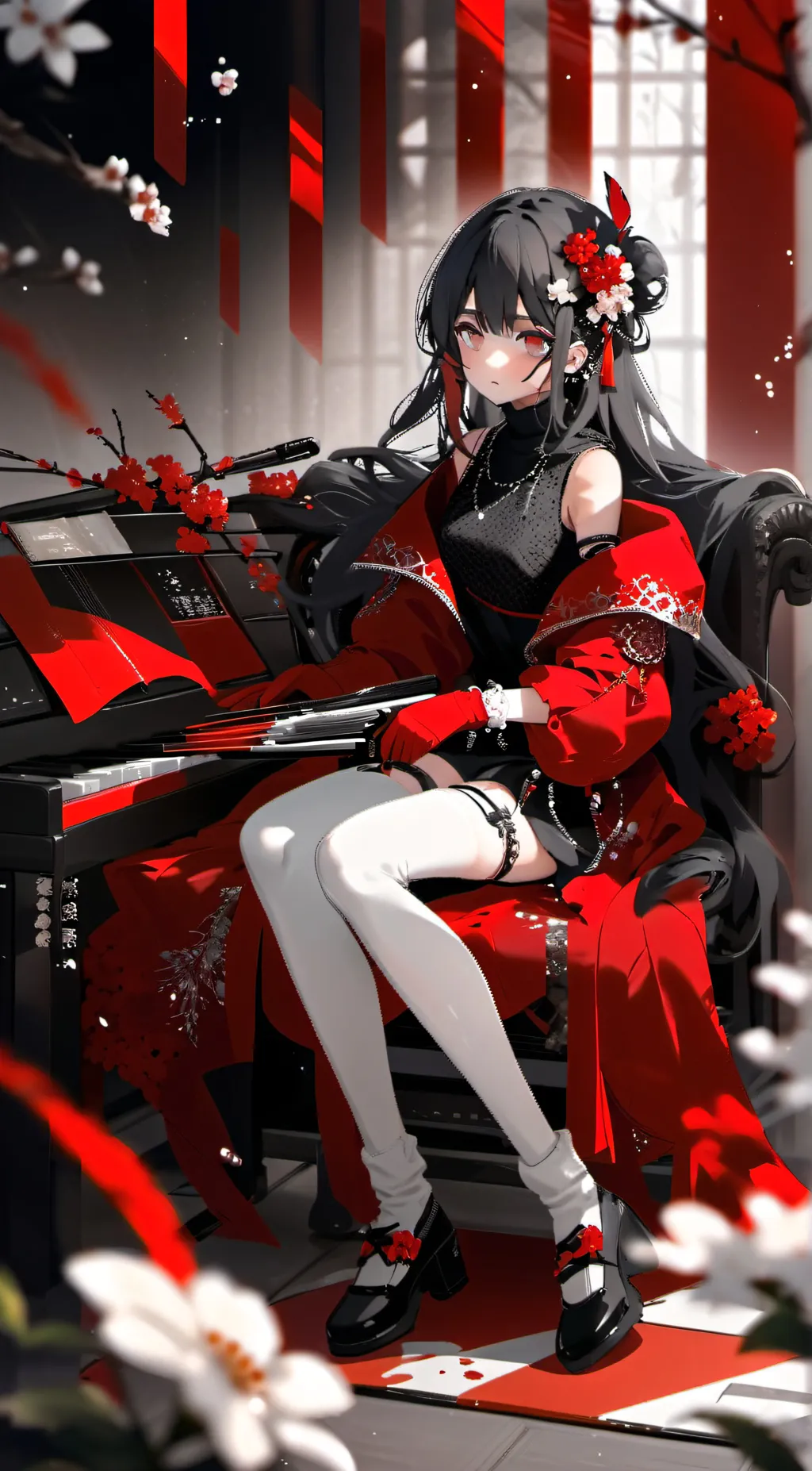 ai character: Aria background