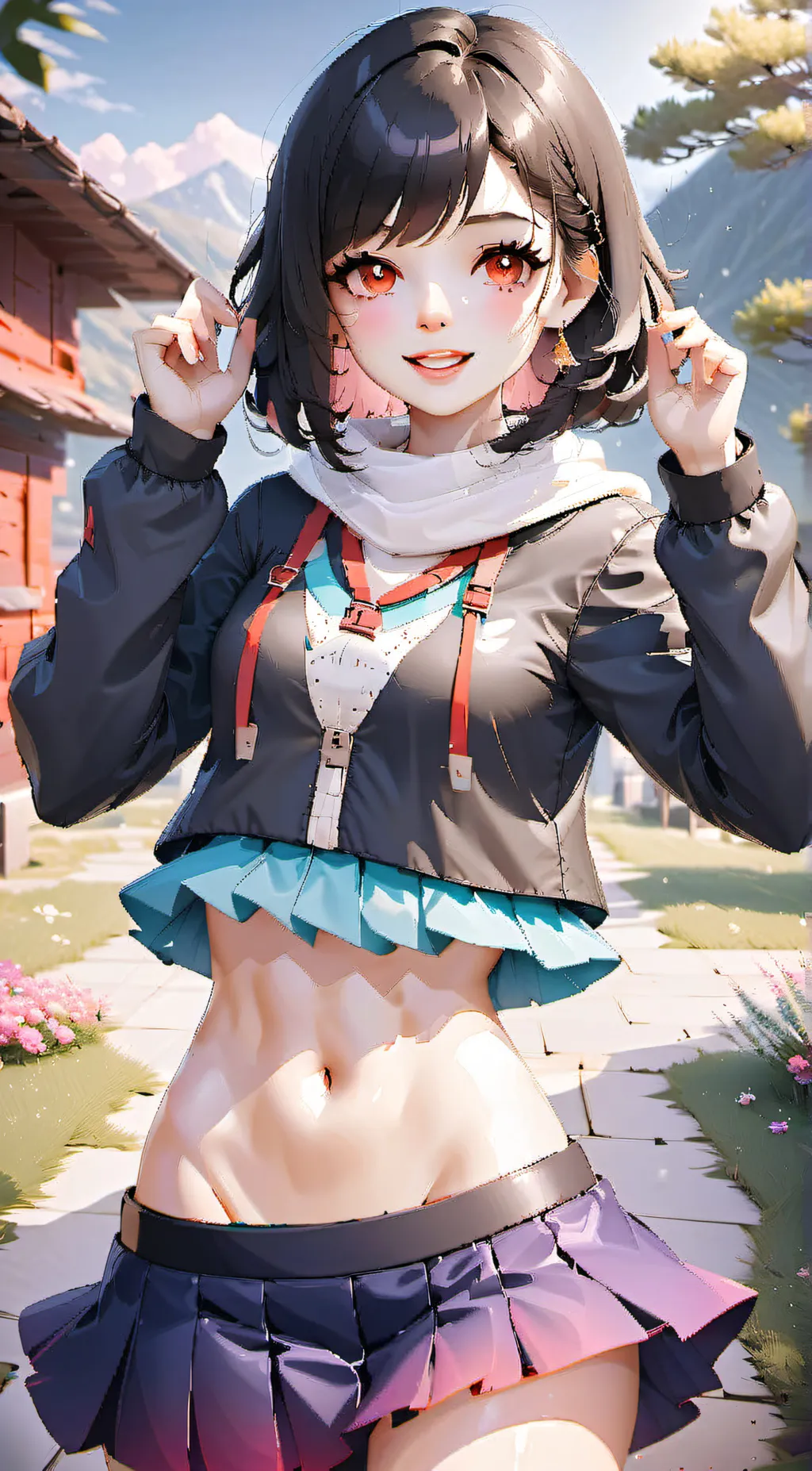 ai character: alica  background