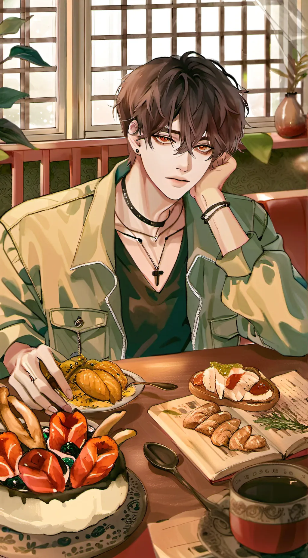 ai character: Carlos (Boyfriend) background