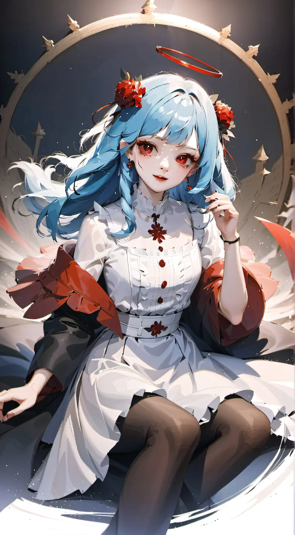 ai character: LISA  background