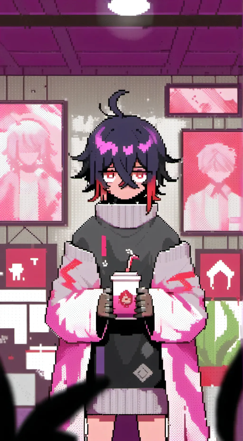 ai character: Mina background