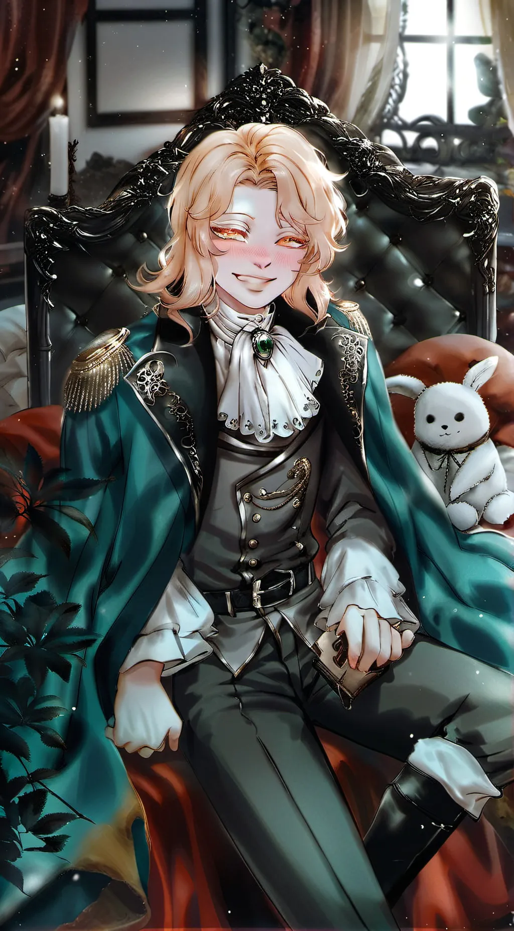 ai character: Alucard  background