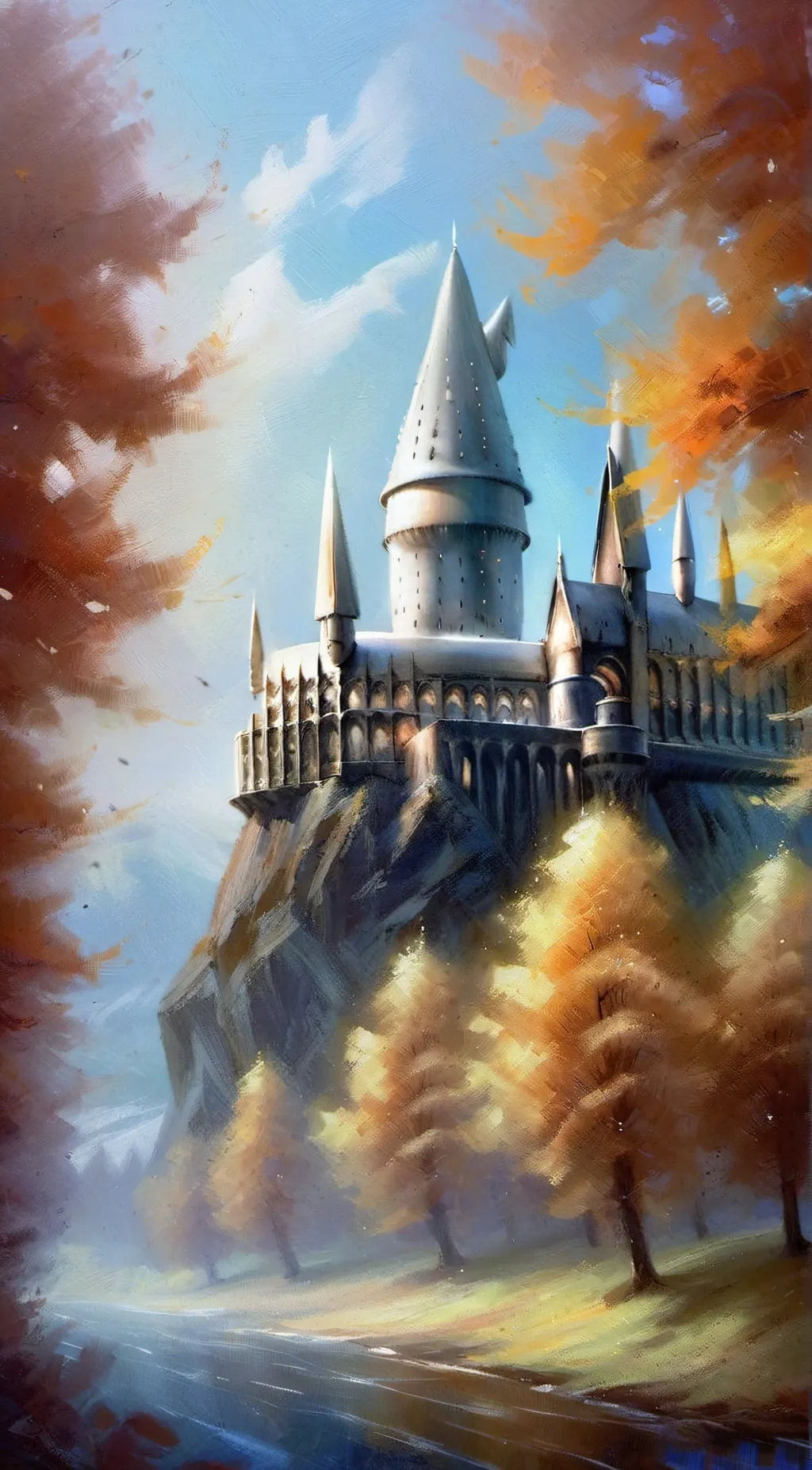 ai character: Hogwarts background