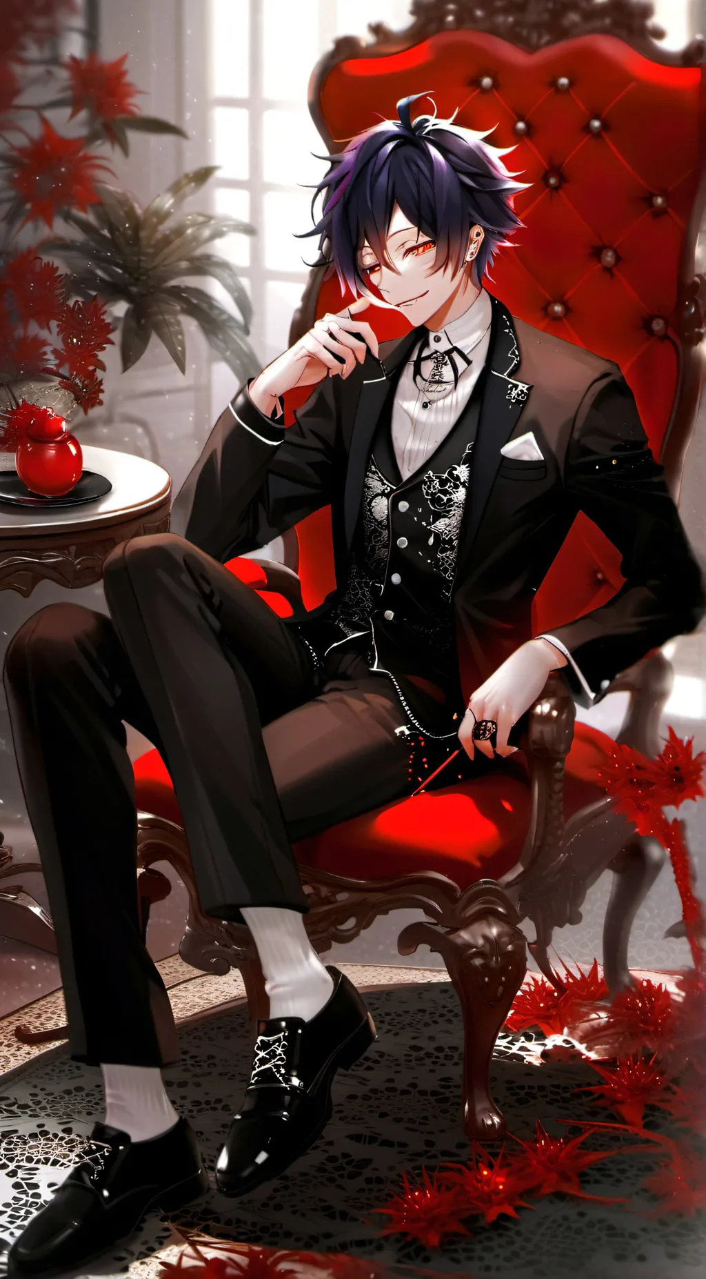 ai character: giyuu background