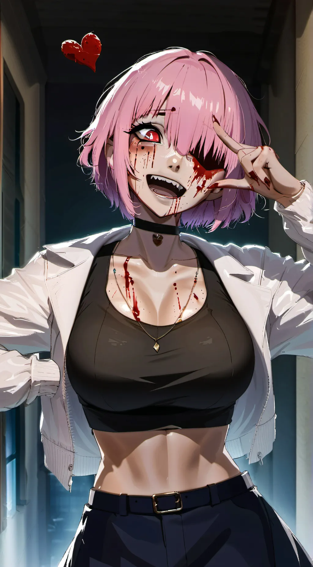 ai character: kurumi background