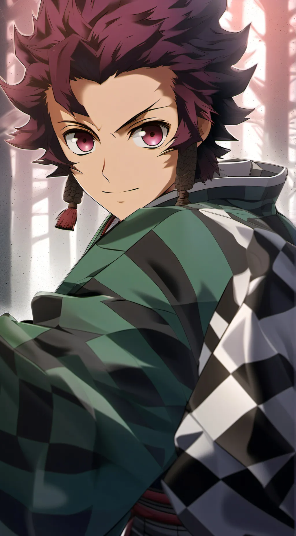 ai character: Tanjiro background