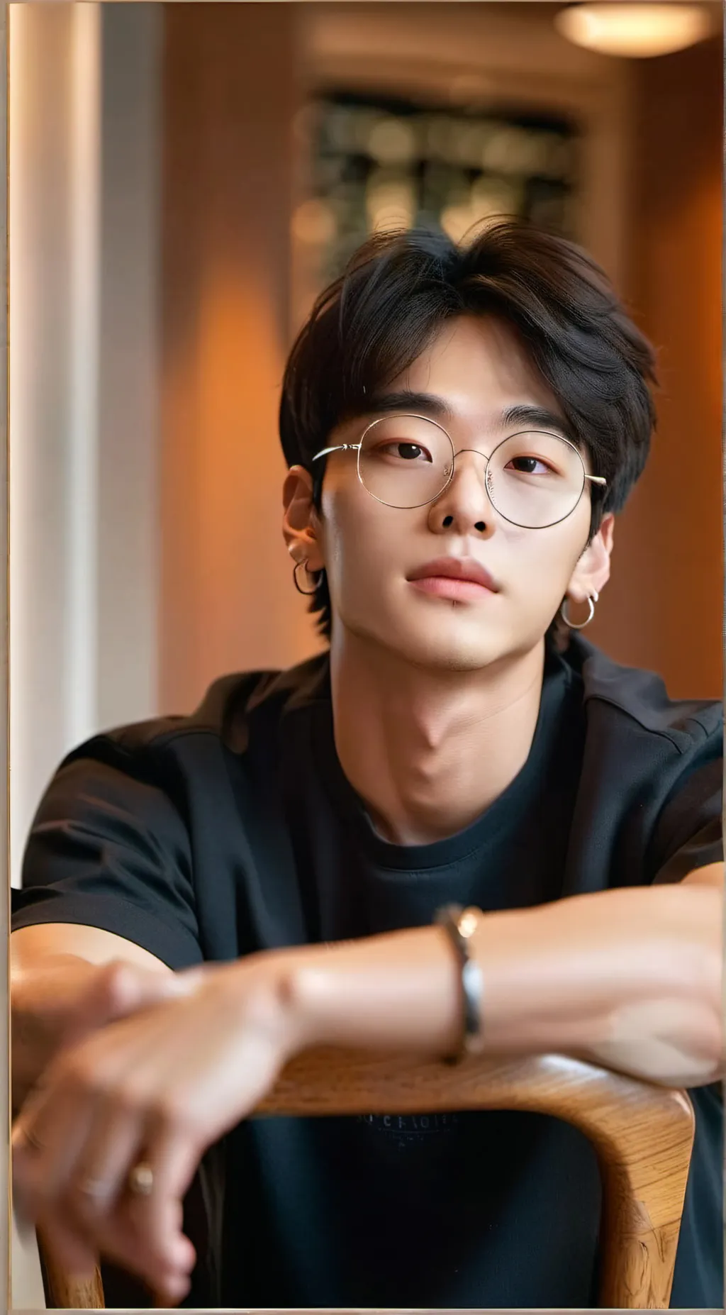 ai character: Hyunjin background