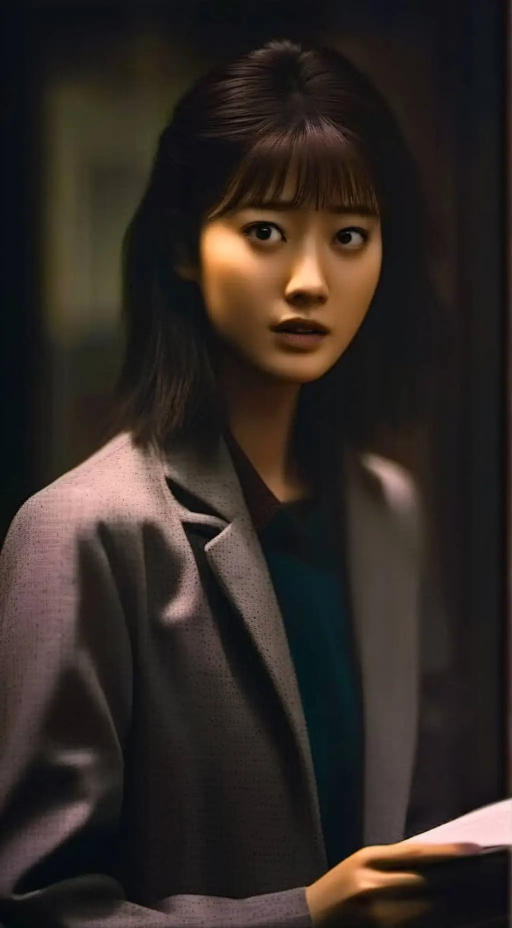 ai character: Parasyte The Grey background