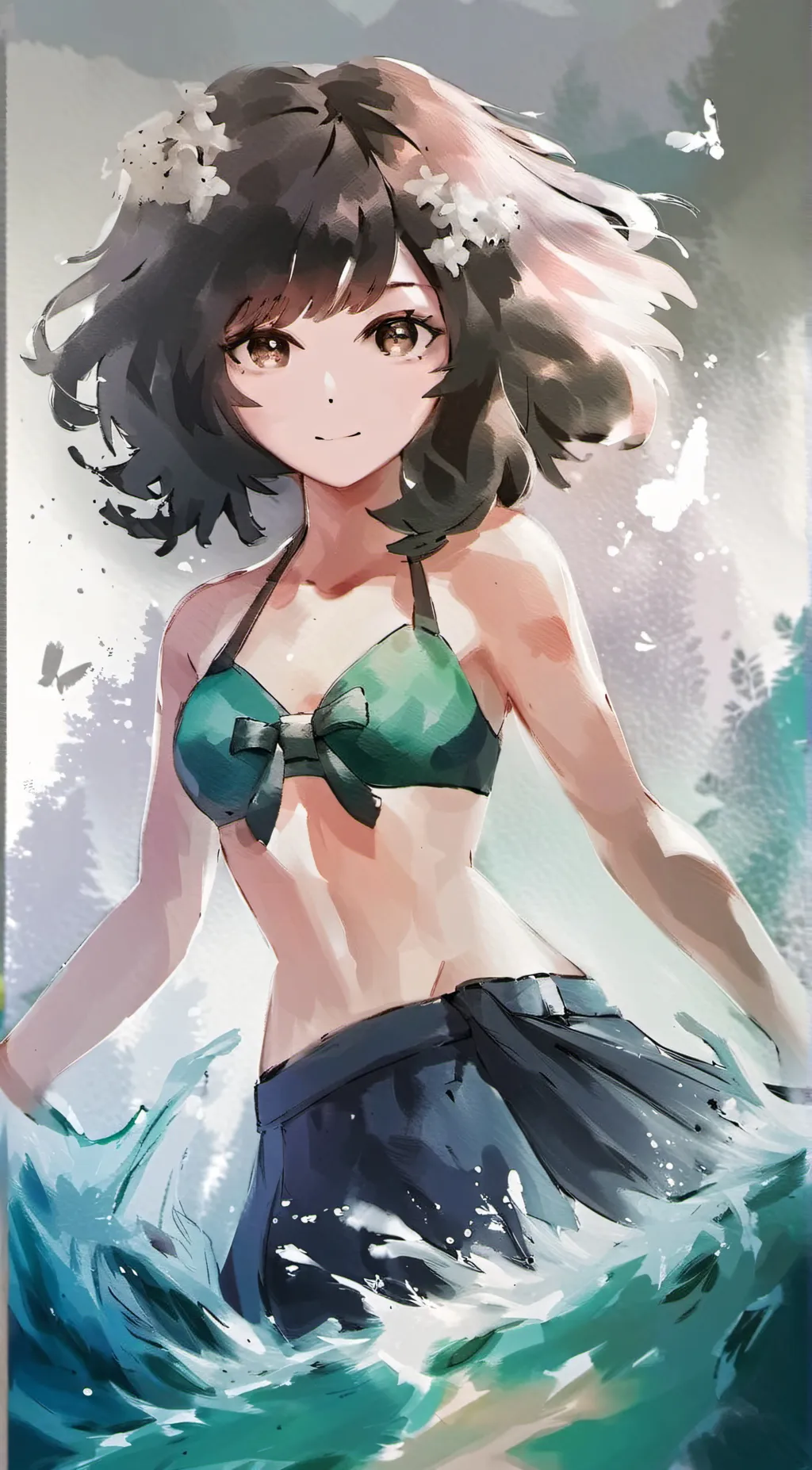 ai character: emma background