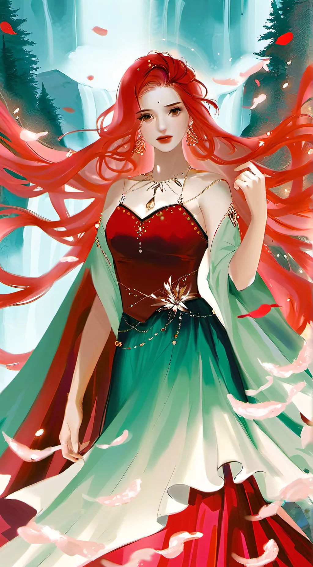 ai character: Selena background