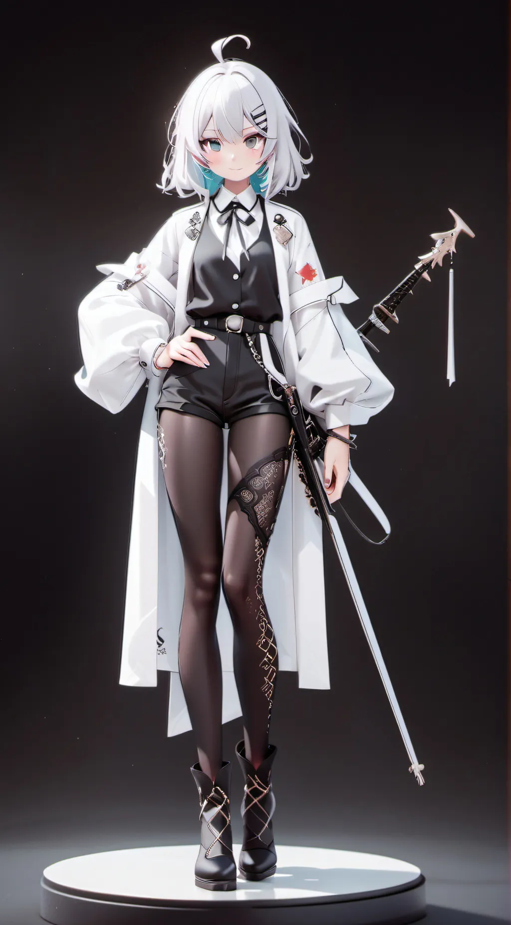 ai character: Rose background