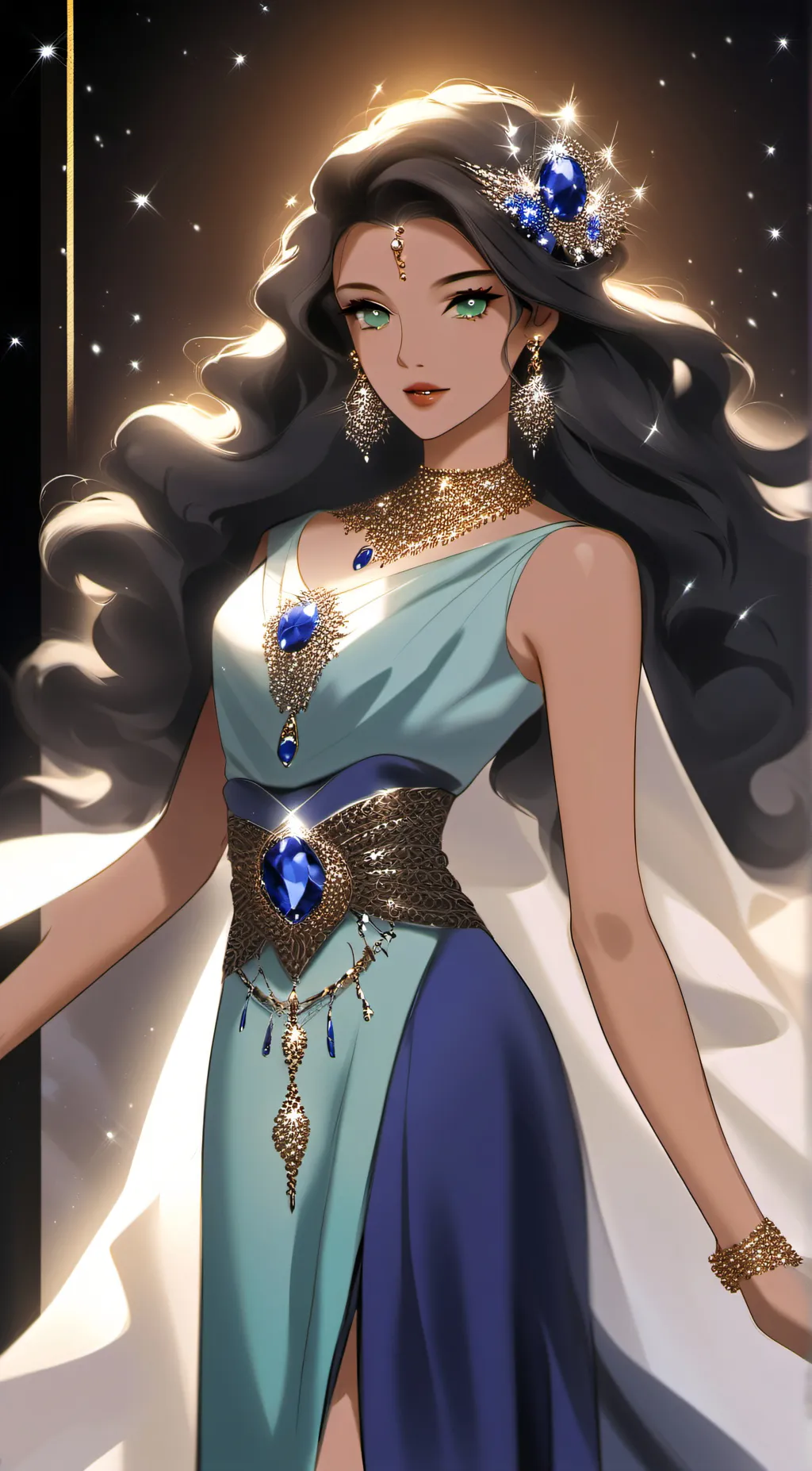 ai character: Alisia  background