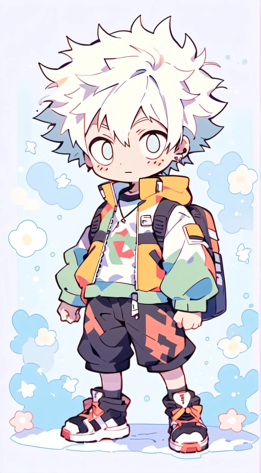 ai character: bakugo background