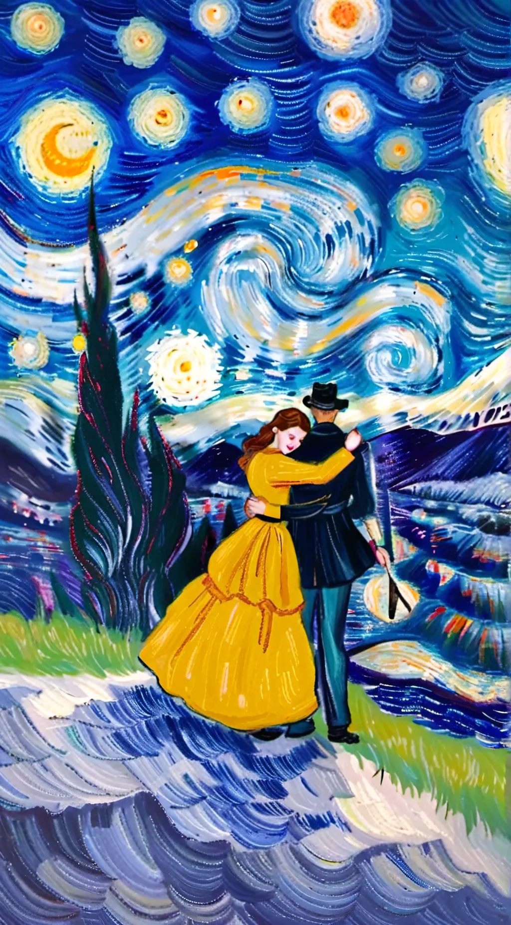 ai character: Muichiro and kanao background