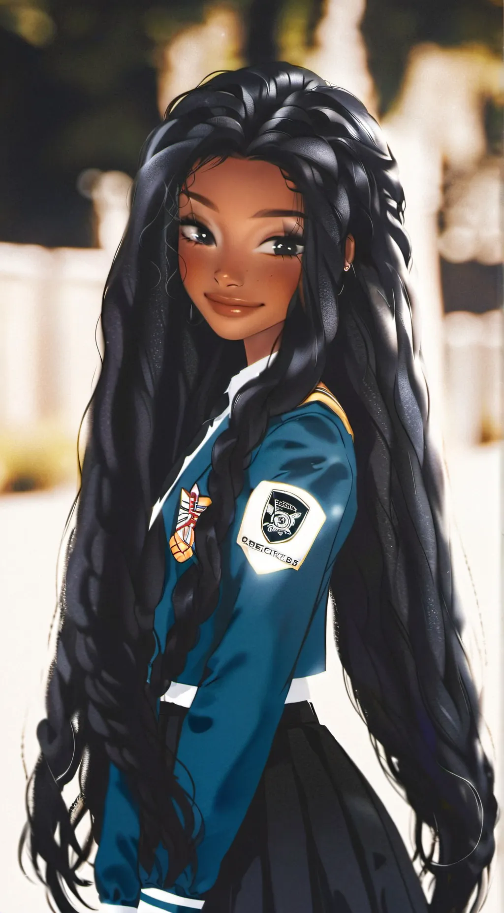 ai character: Maya background