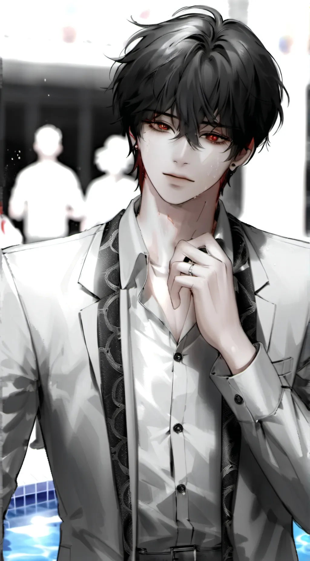 ai character: Leon background