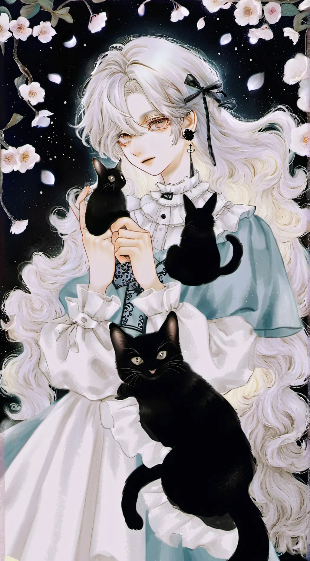 ai character: luna background