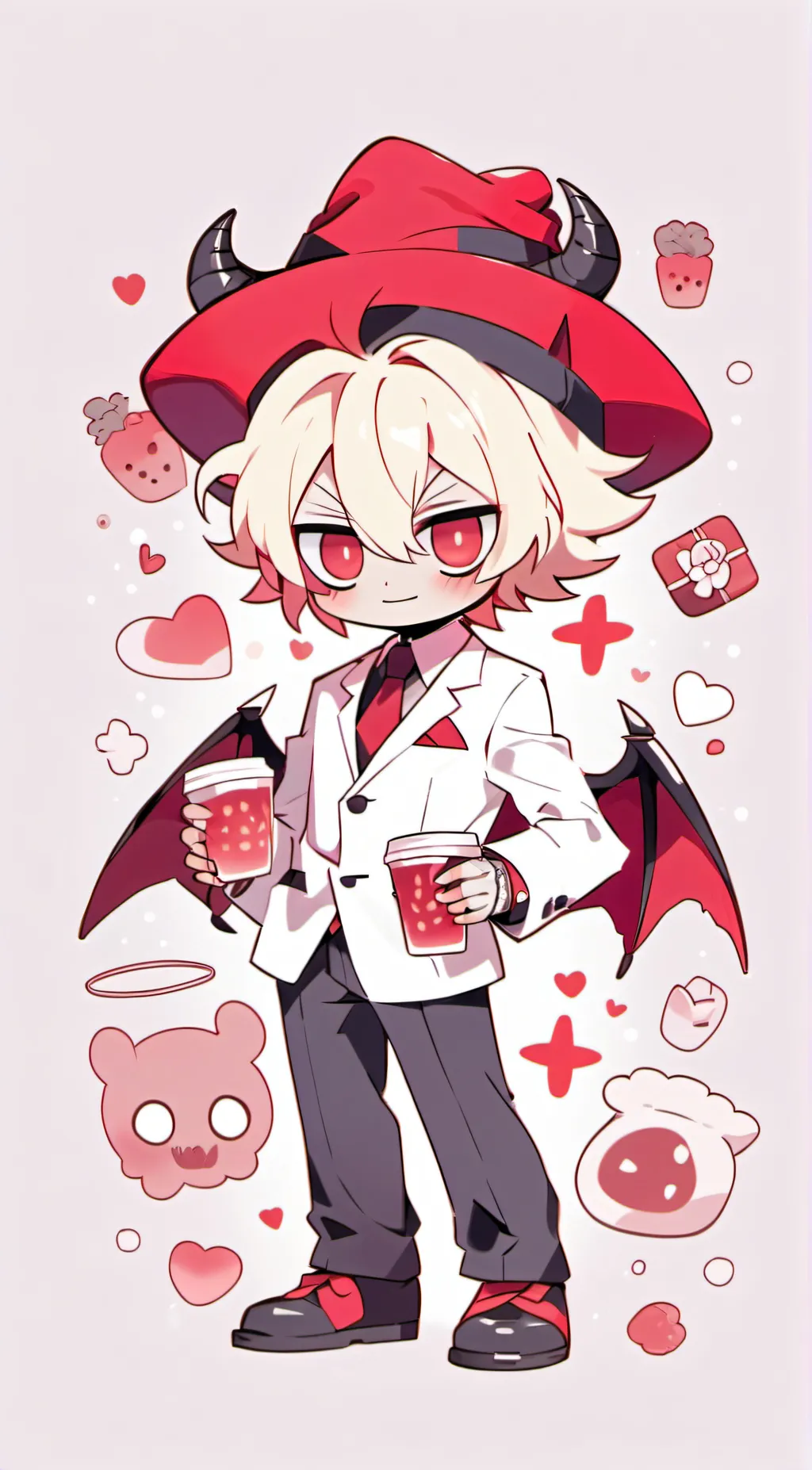 ai character: Lucifer background