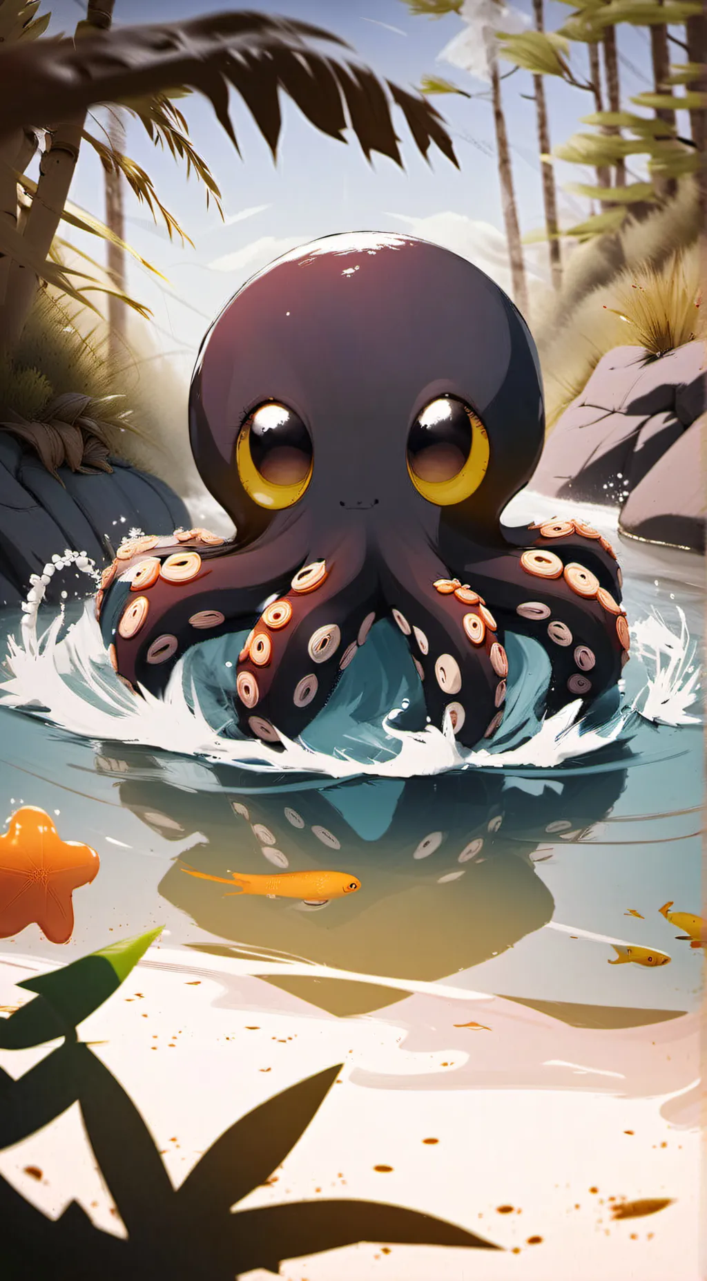 ai character: 🐙olivia🐙 background