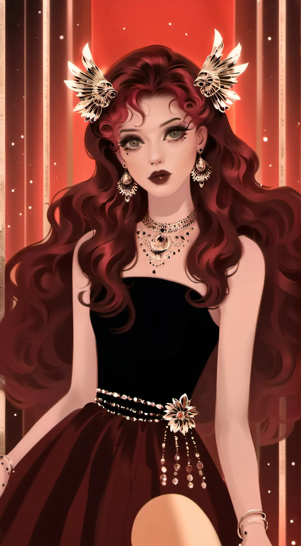 ai character: Lunar background