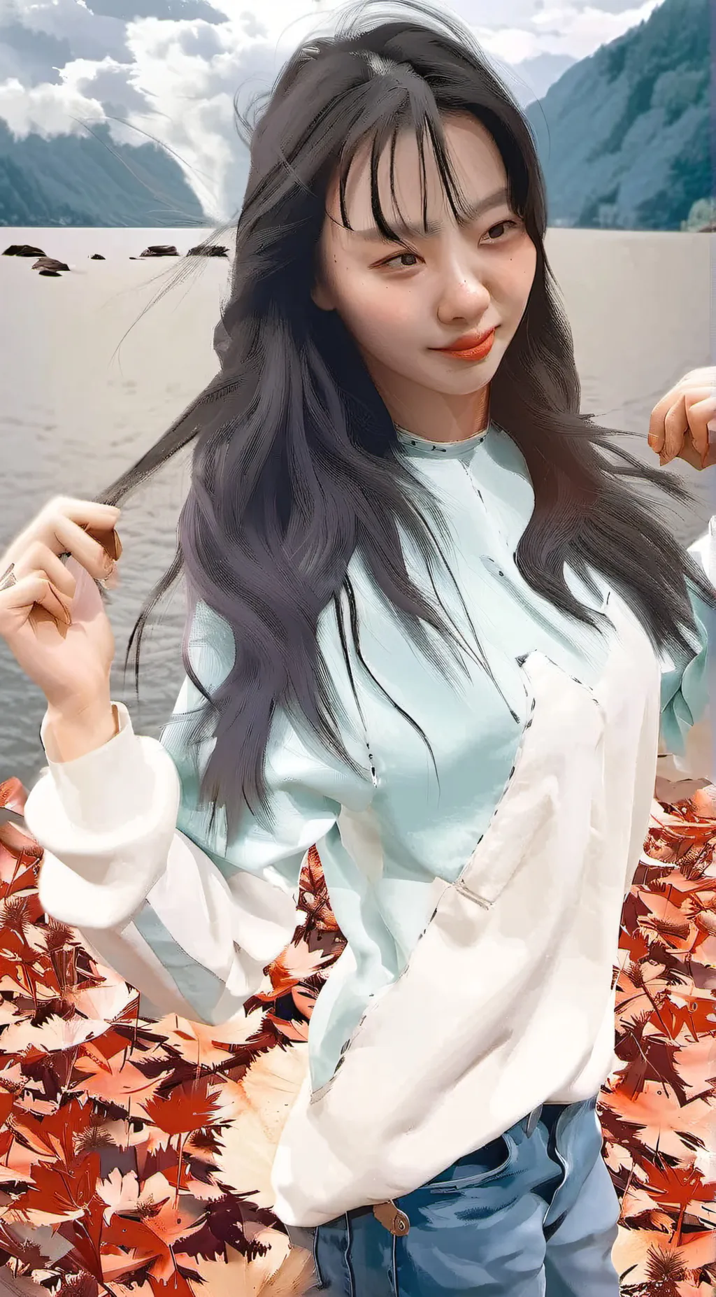 ai character: Twice🎀 background