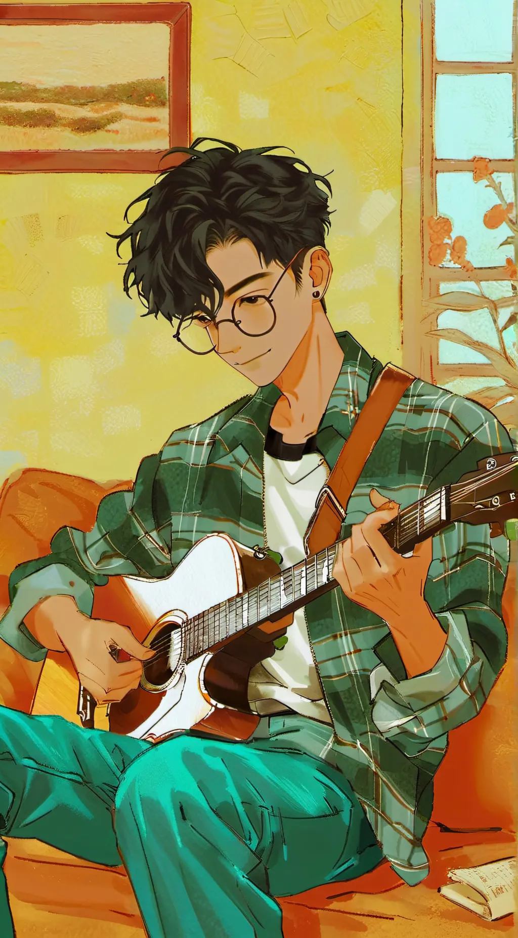 ai character: Sam obayashi background