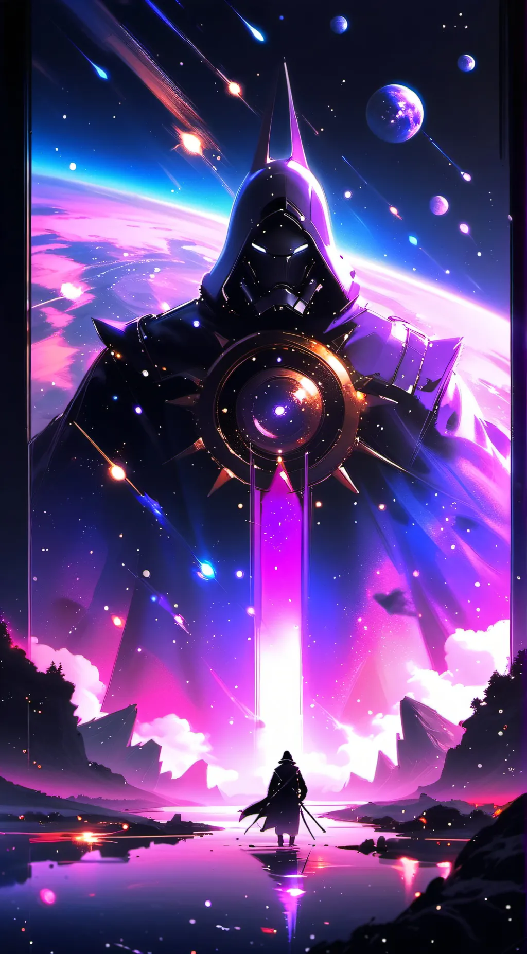 ai character: Evertron background