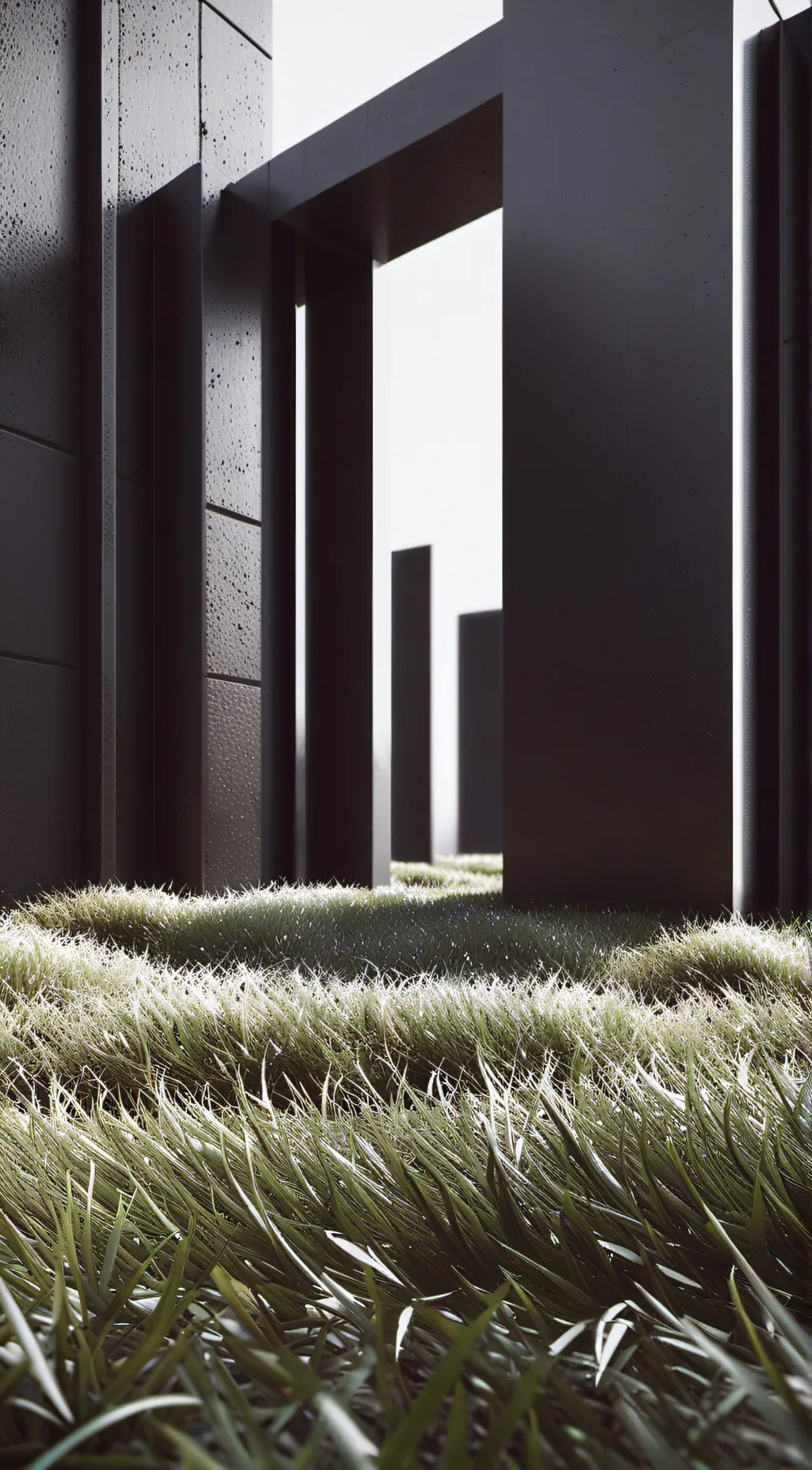 ai character: Grass background