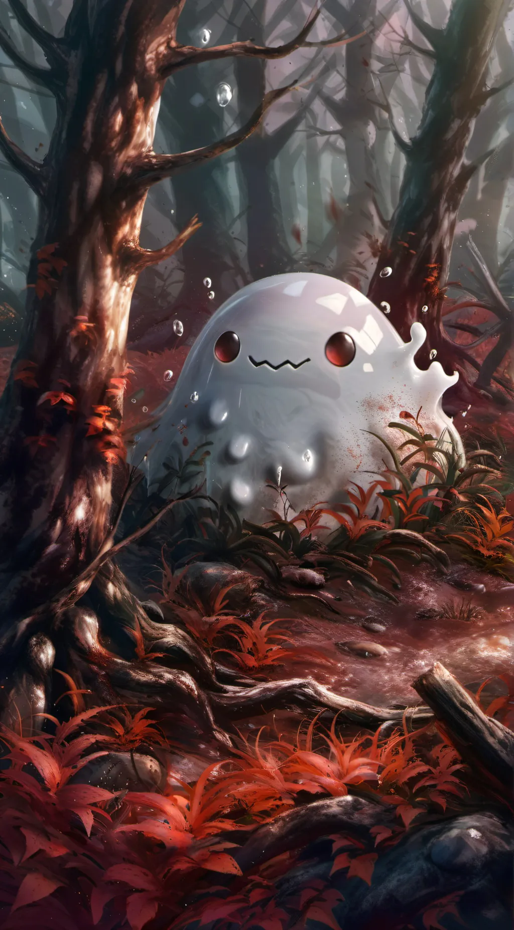 ai character: Blob background